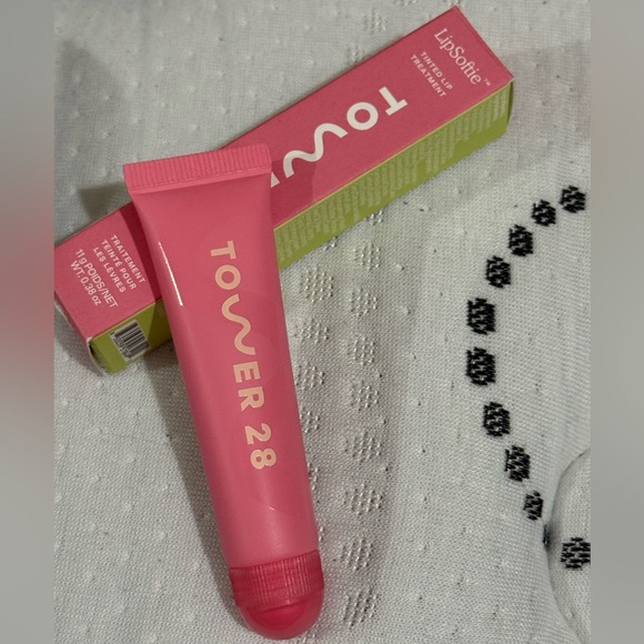Tower 28 Other - LipSoftie Tower 28 Tinted Lip Treatment in Watermelon Kiwi NWT